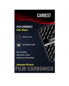 CARBONICO FILM CARBEST NEGRO 21X33CM X50 HOJAS