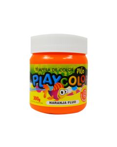 TEMPERA COLOR PLAY POTE FLUO 300GRS