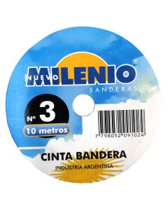 CINTA ARGENTINA Nº3 16MM X10 METROS