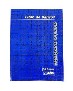 LIBRO DISEÑO BANCOS 48 PAGINAS TAPA FLEXIBLE
